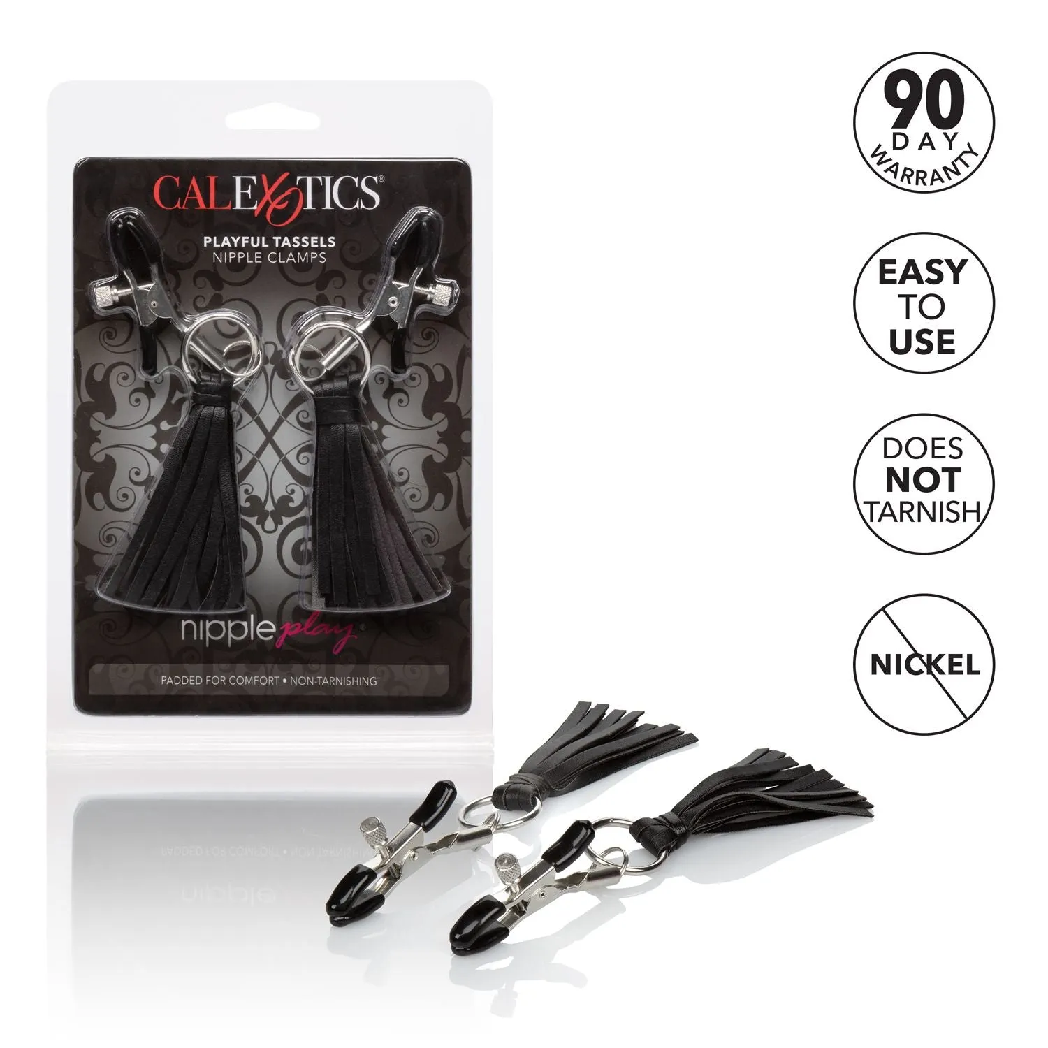 Nipple Play Playful Tassels Nipple Clamps
