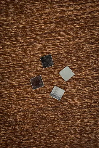 On The Soil Mirror Pieces for Embroidery,Lippan Art,Craft Works (Square Shape Big) 235 Plus Pieces