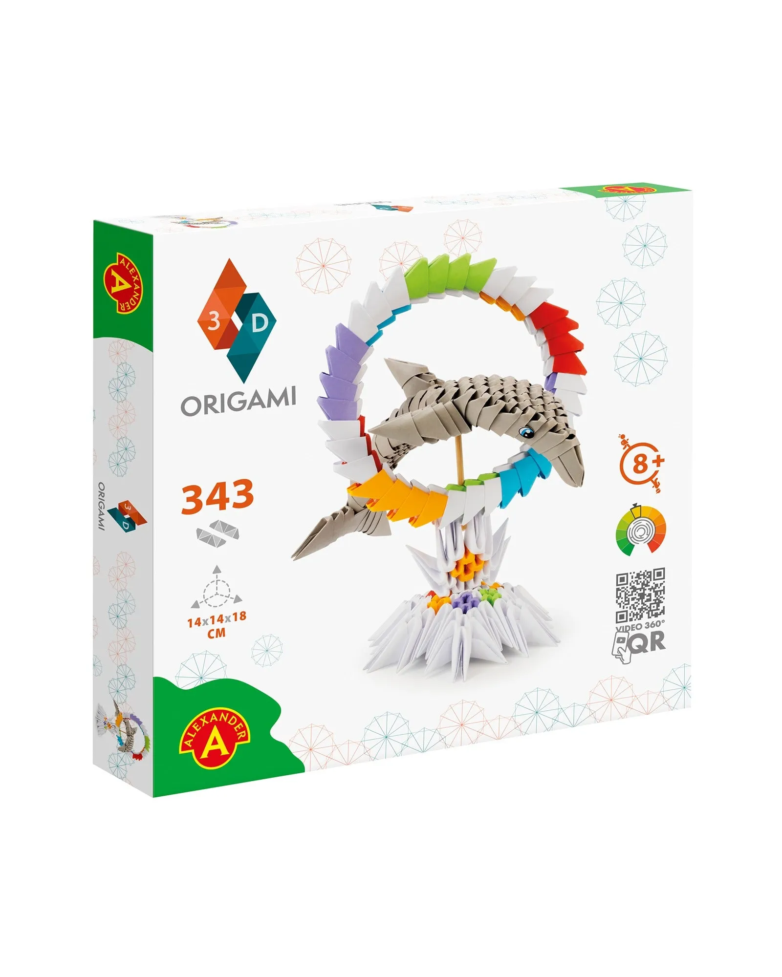 Origami 3D Dolphin