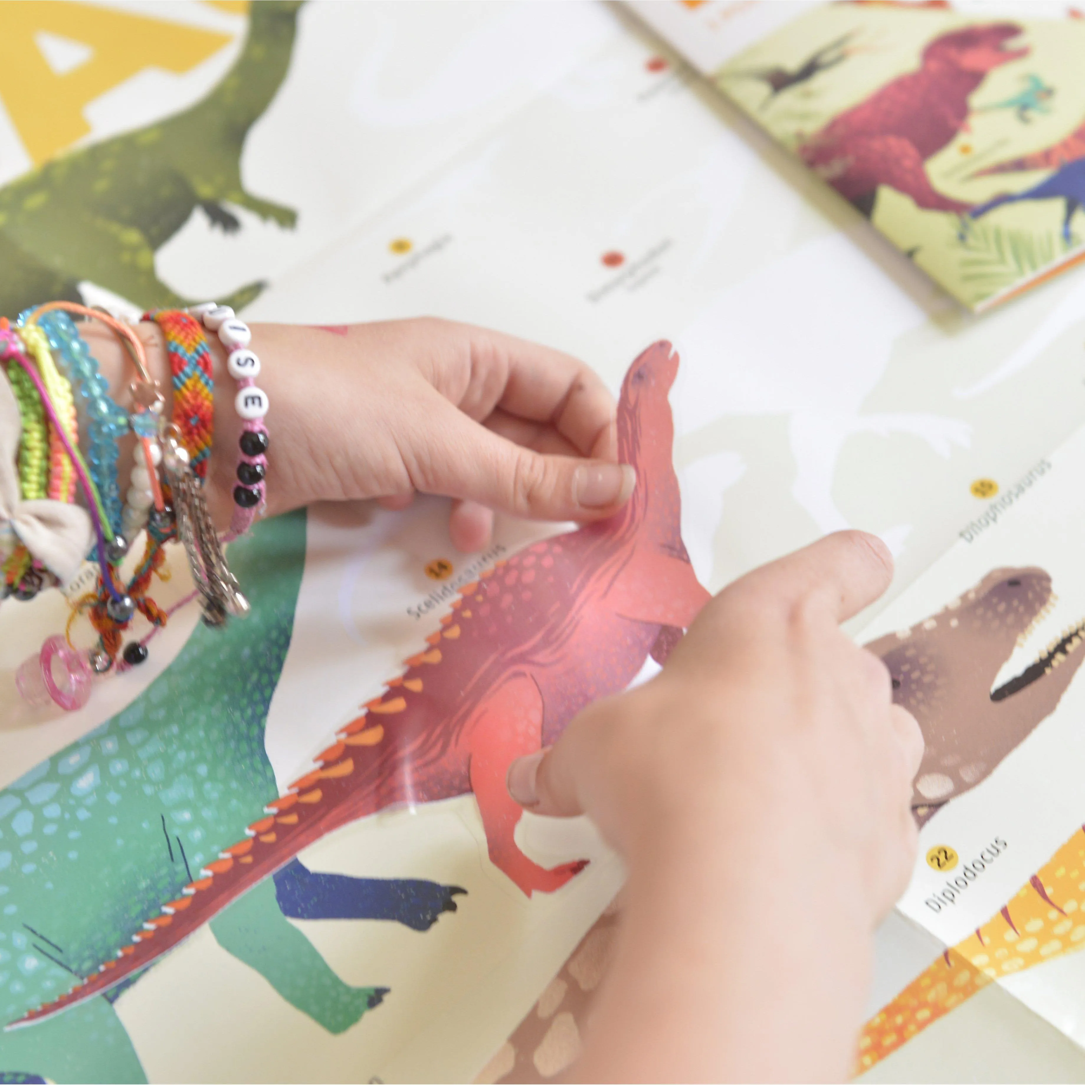 Poppik - Sticker Poster - Dinosaurs