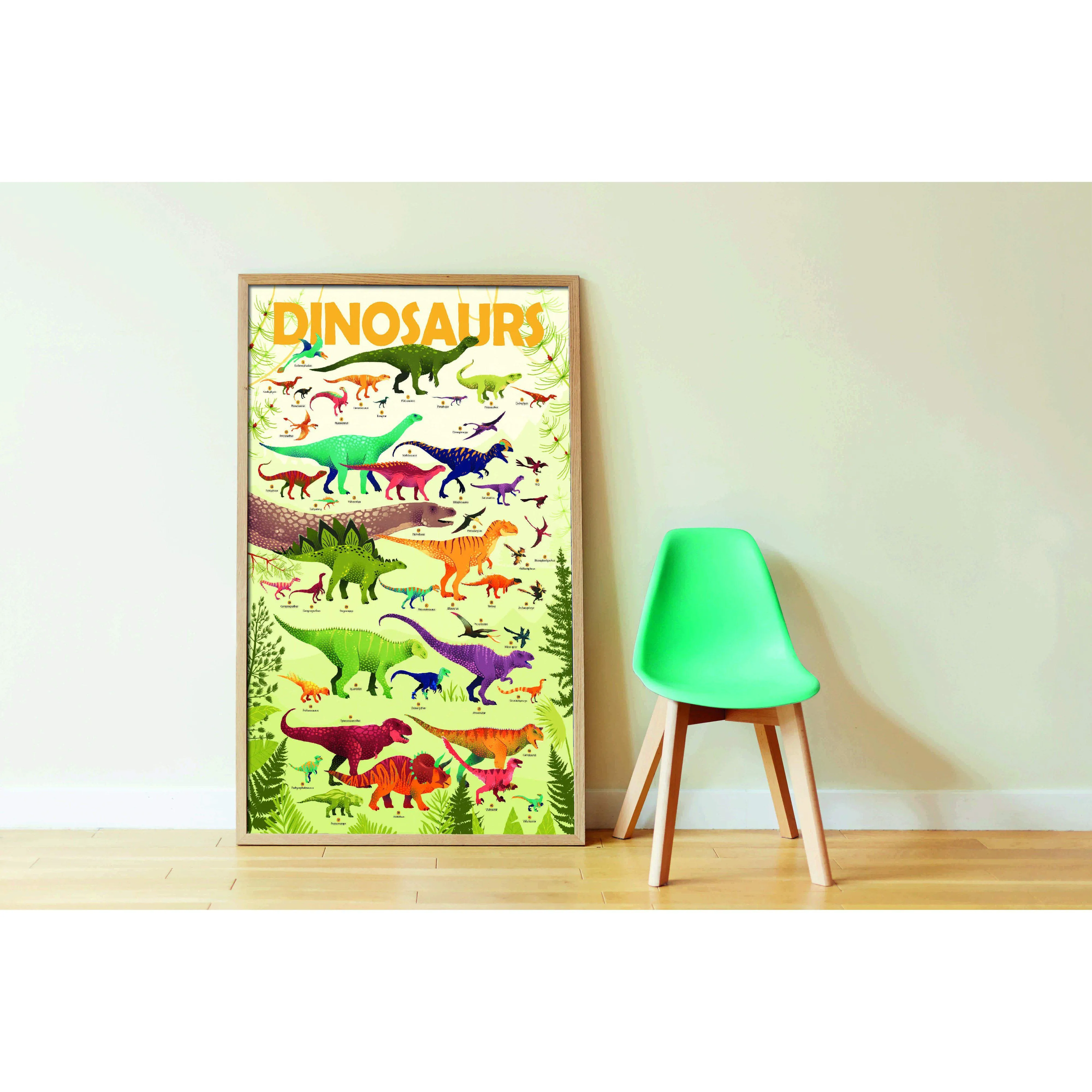 Poppik - Sticker Poster - Dinosaurs