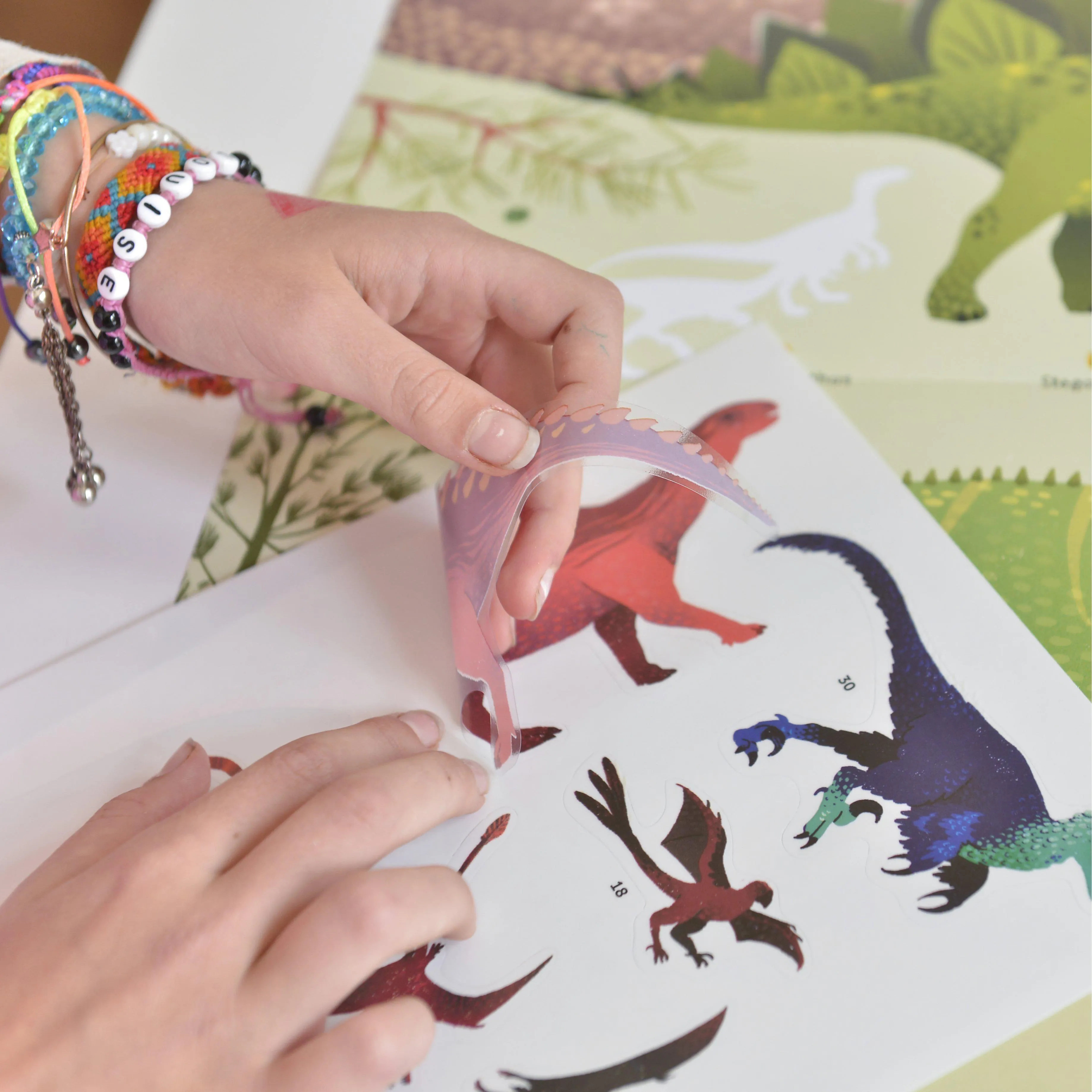 Poppik - Sticker Poster - Dinosaurs