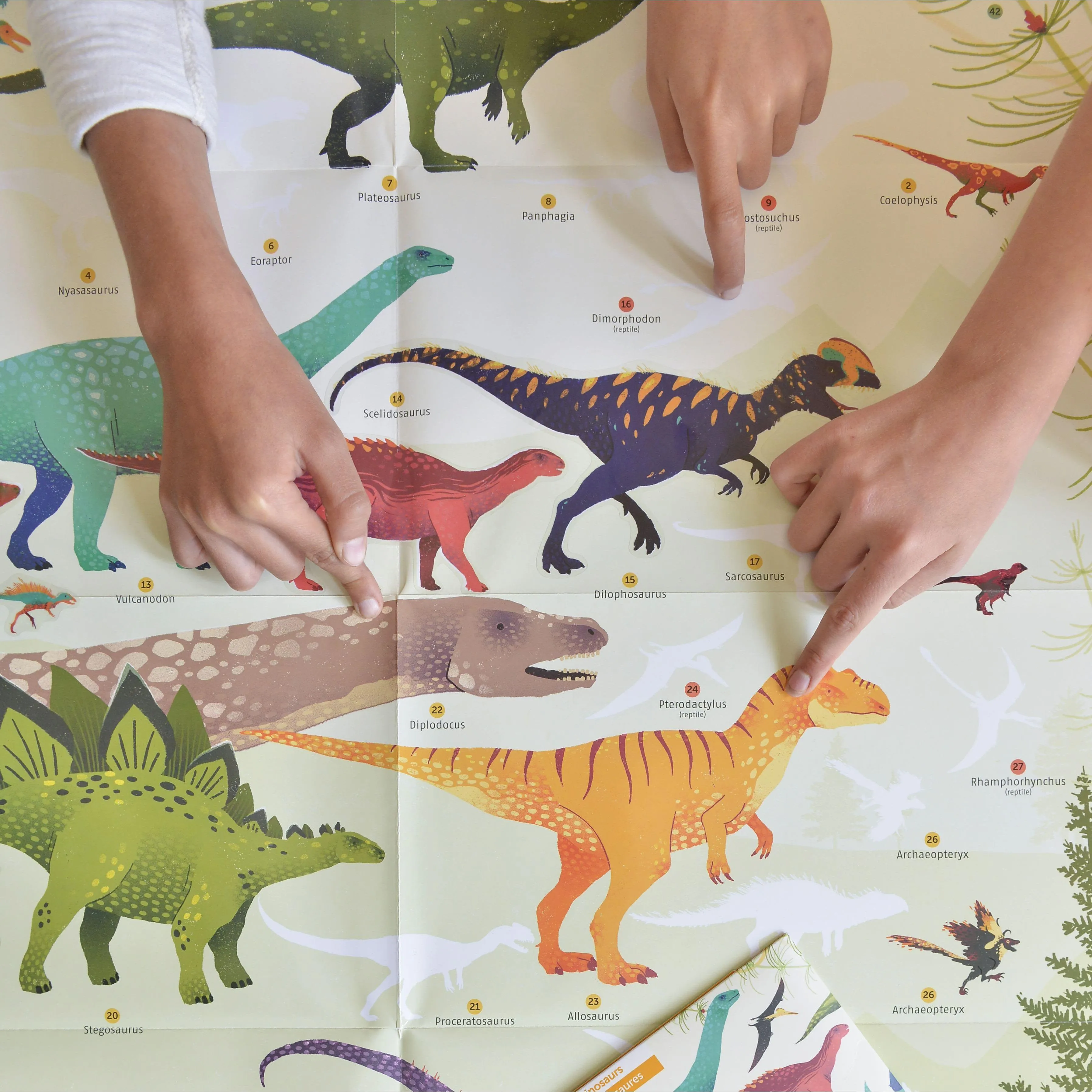 Poppik - Sticker Poster - Dinosaurs