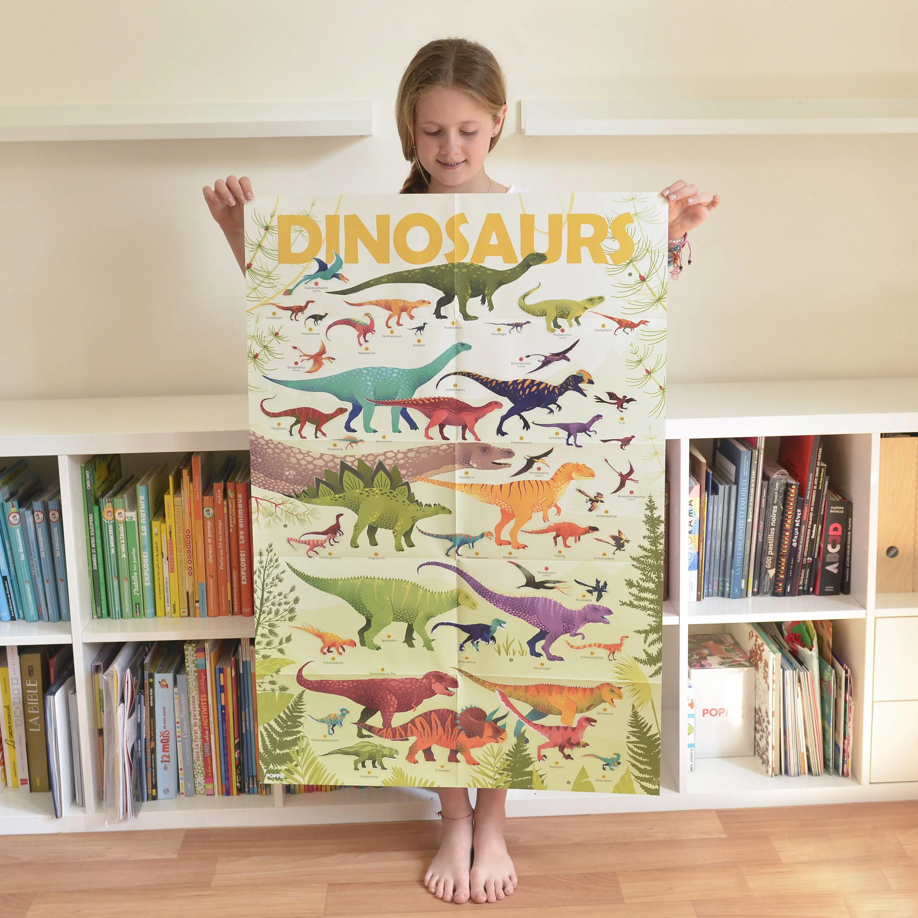 Poppik - Sticker Poster - Dinosaurs