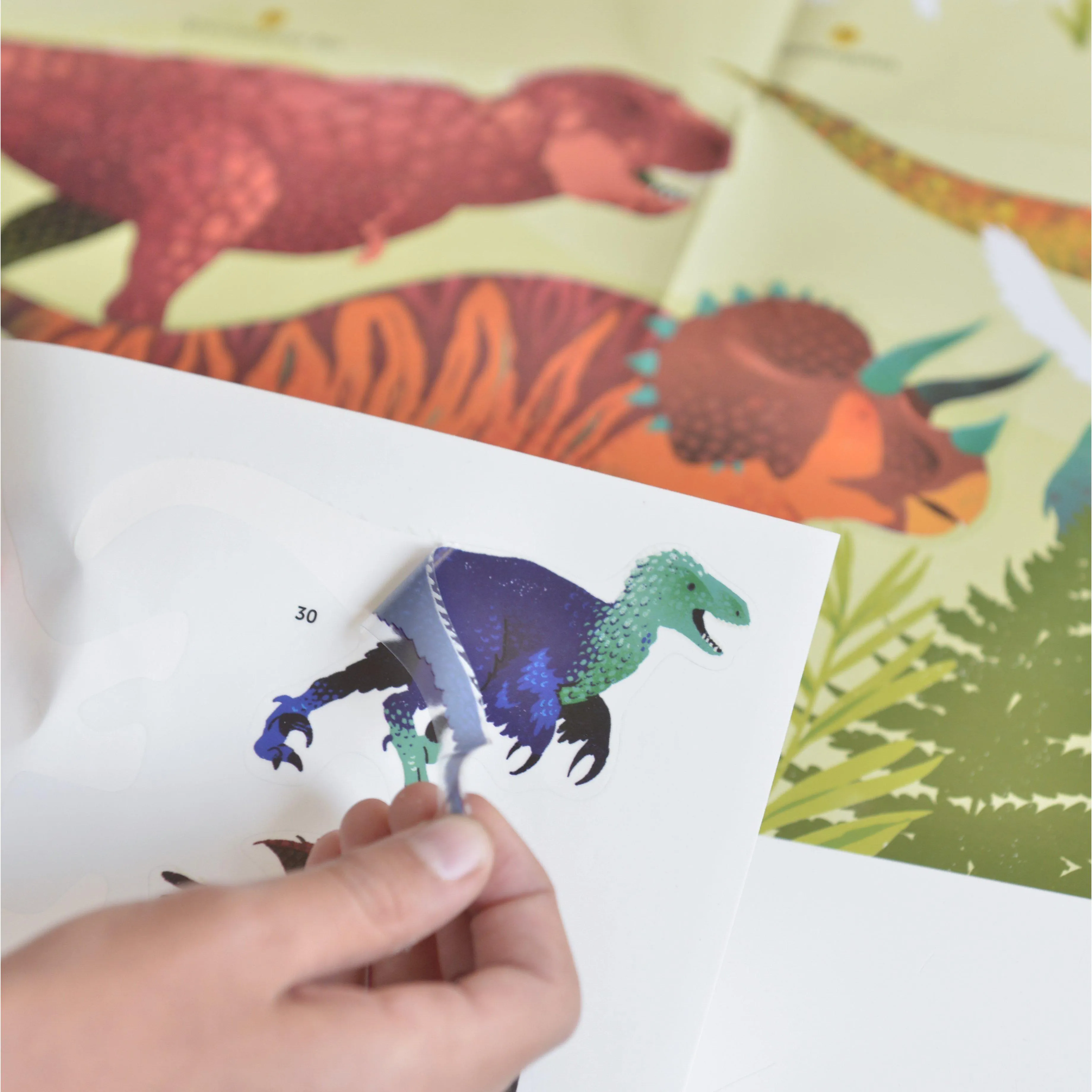 Poppik - Sticker Poster - Dinosaurs