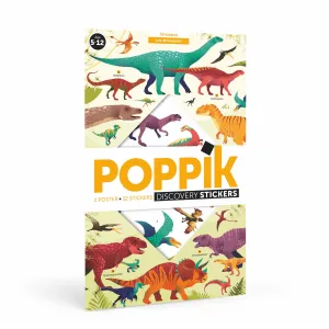 Poppik - Sticker Poster - Dinosaurs