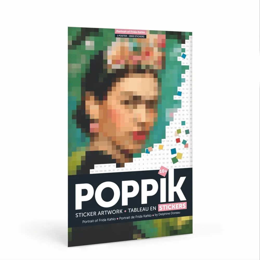 Poppik Sticker Poster - Frida Kahlo