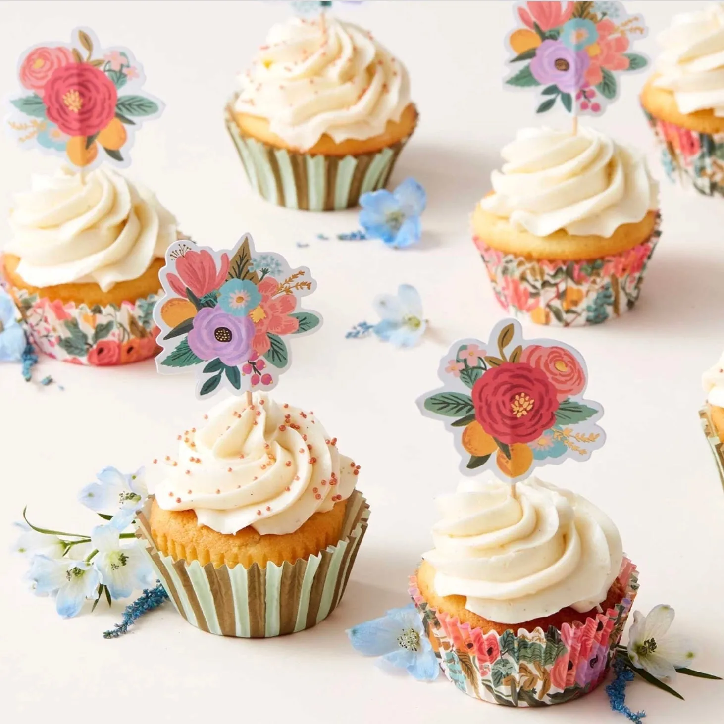 Rifle Paper Co. Garden Party Cupcake Kit
