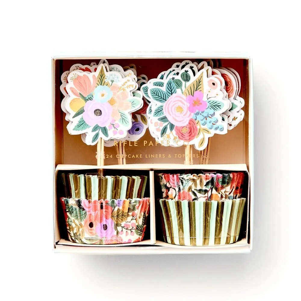 Rifle Paper Co. Garden Party Cupcake Kit