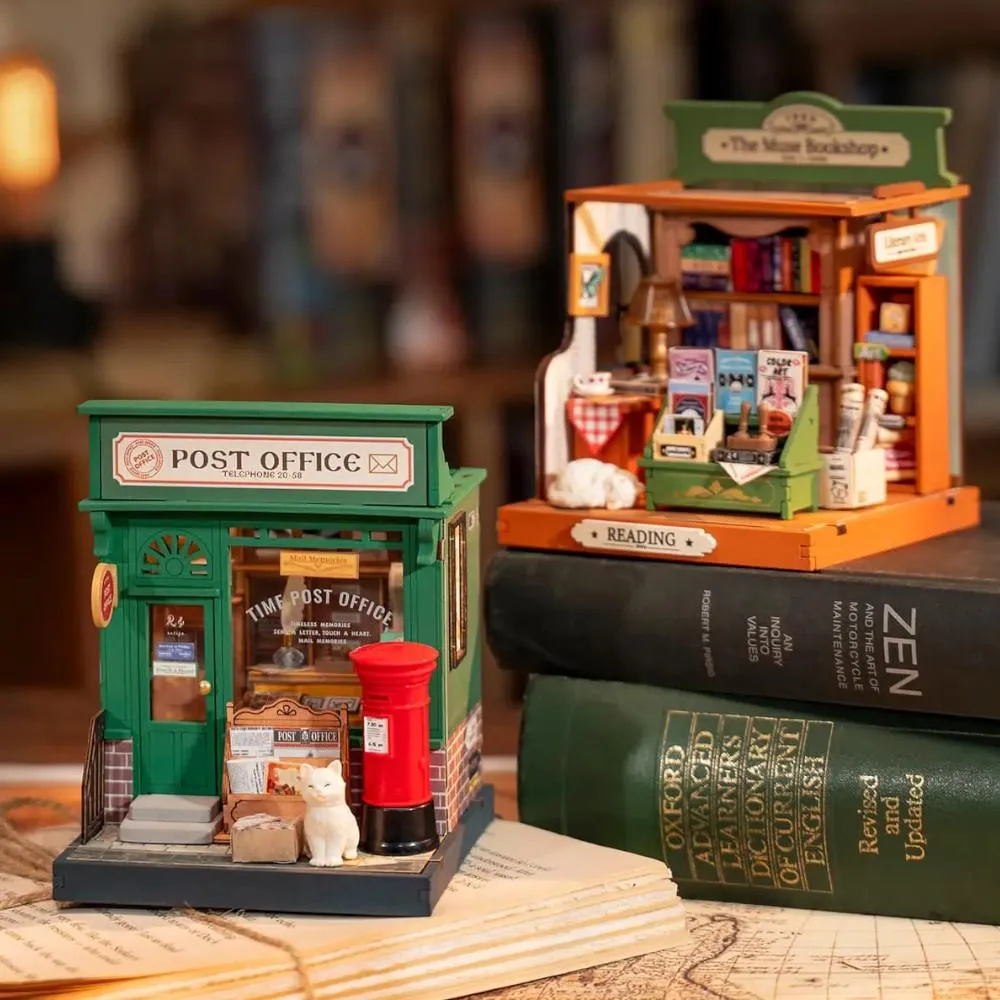 Robotime Rolife DIY Mini Model Kit - Century Post Office