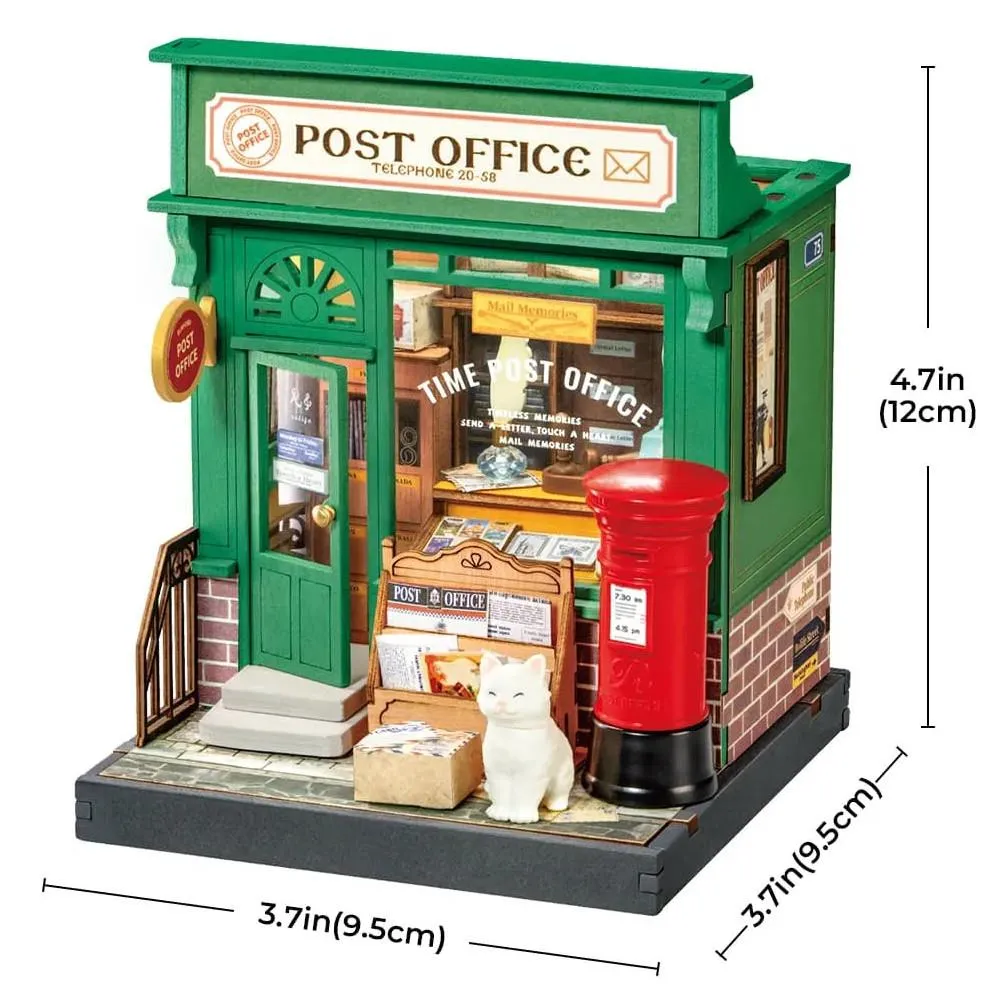 Robotime Rolife DIY Mini Model Kit - Century Post Office
