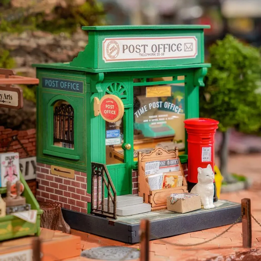 Robotime Rolife DIY Mini Model Kit - Century Post Office