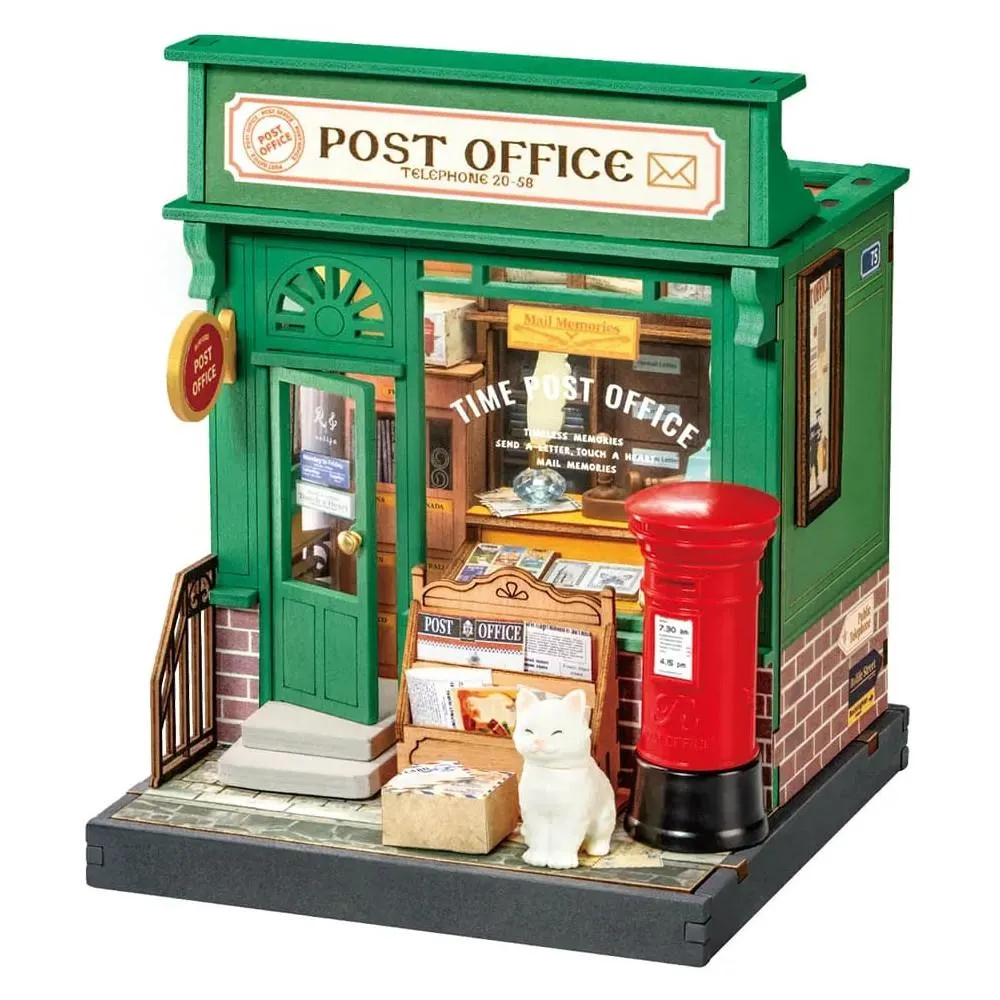Robotime Rolife DIY Mini Model Kit - Century Post Office
