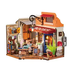 Robotime Rolife DIY Mini Model Kit - Corner Bookstore
