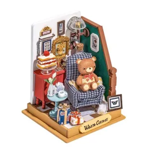 Robotime Rolife DIY Mini Model Kit - Holiday Living Room