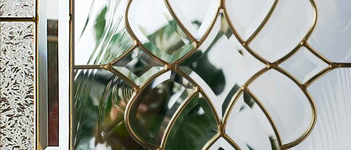 Saxon Glass and Frame Kit (Full Lite 24" x 66" Frame Size)