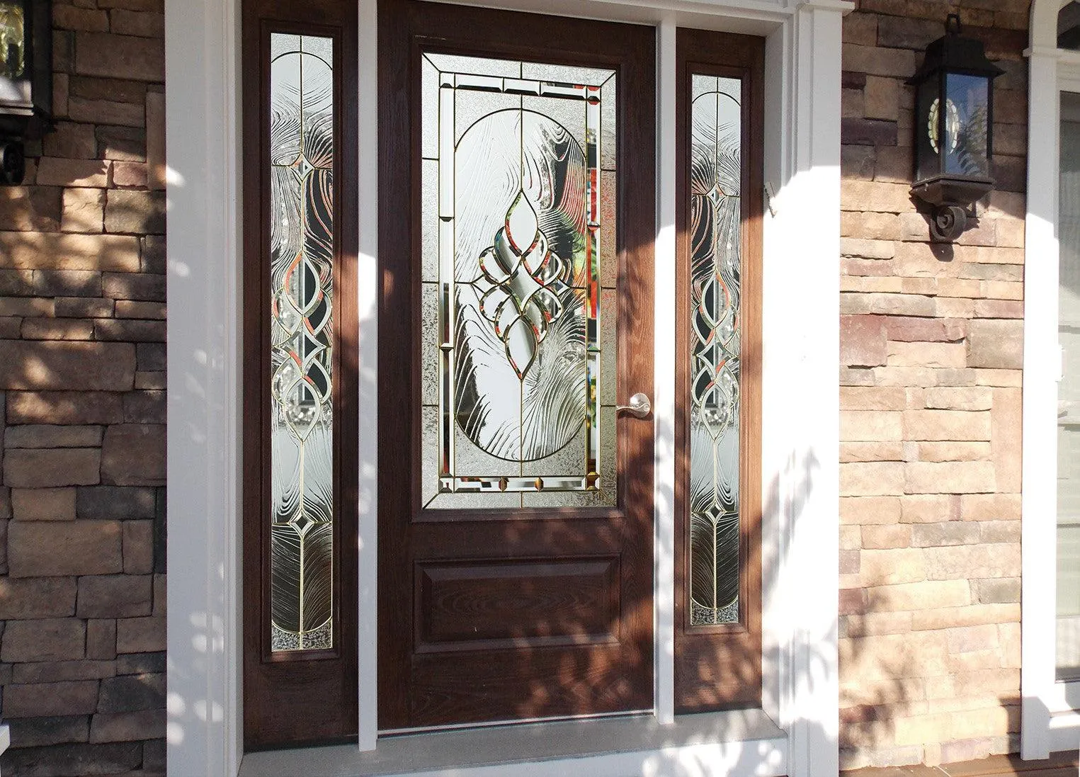 Saxon Glass and Frame Kit (Full Lite 24" x 66" Frame Size)