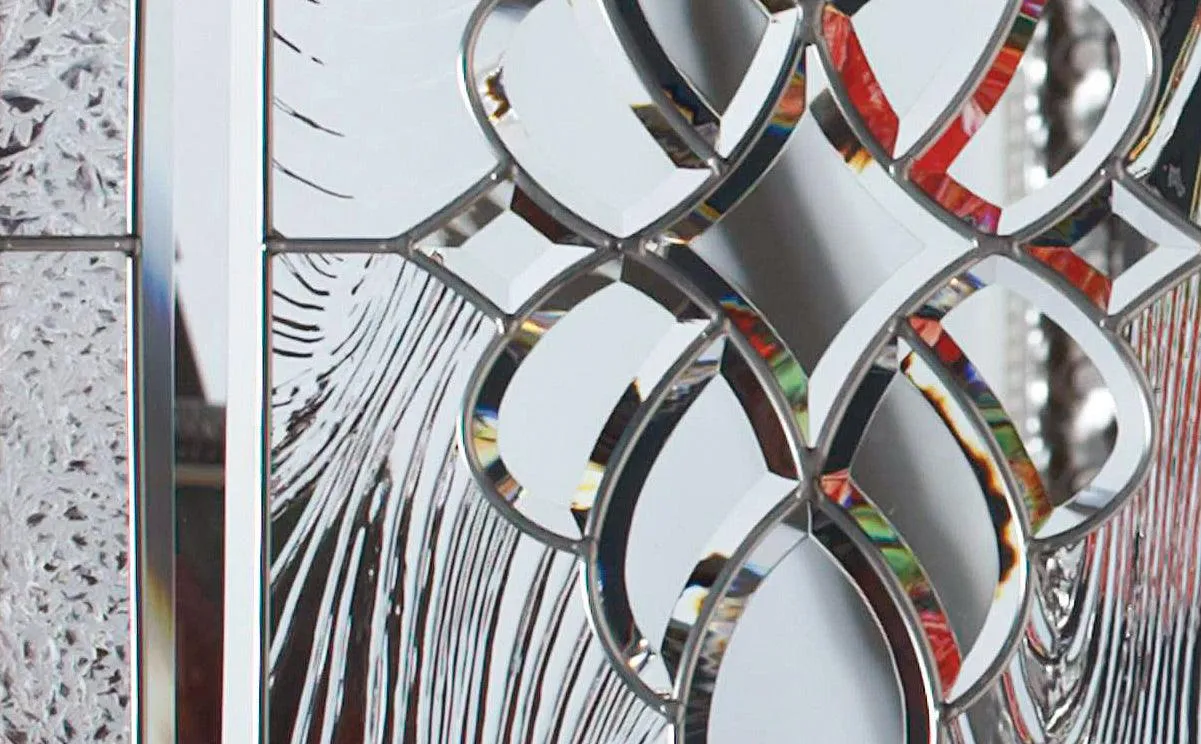 Saxon Glass and Frame Kit (Full Lite 24" x 66" Frame Size)