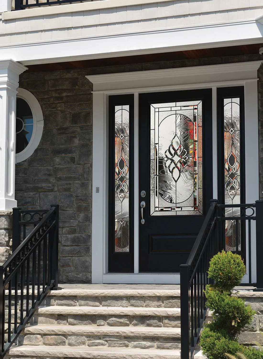 Saxon Glass and Frame Kit (Full Lite 24" x 66" Frame Size)