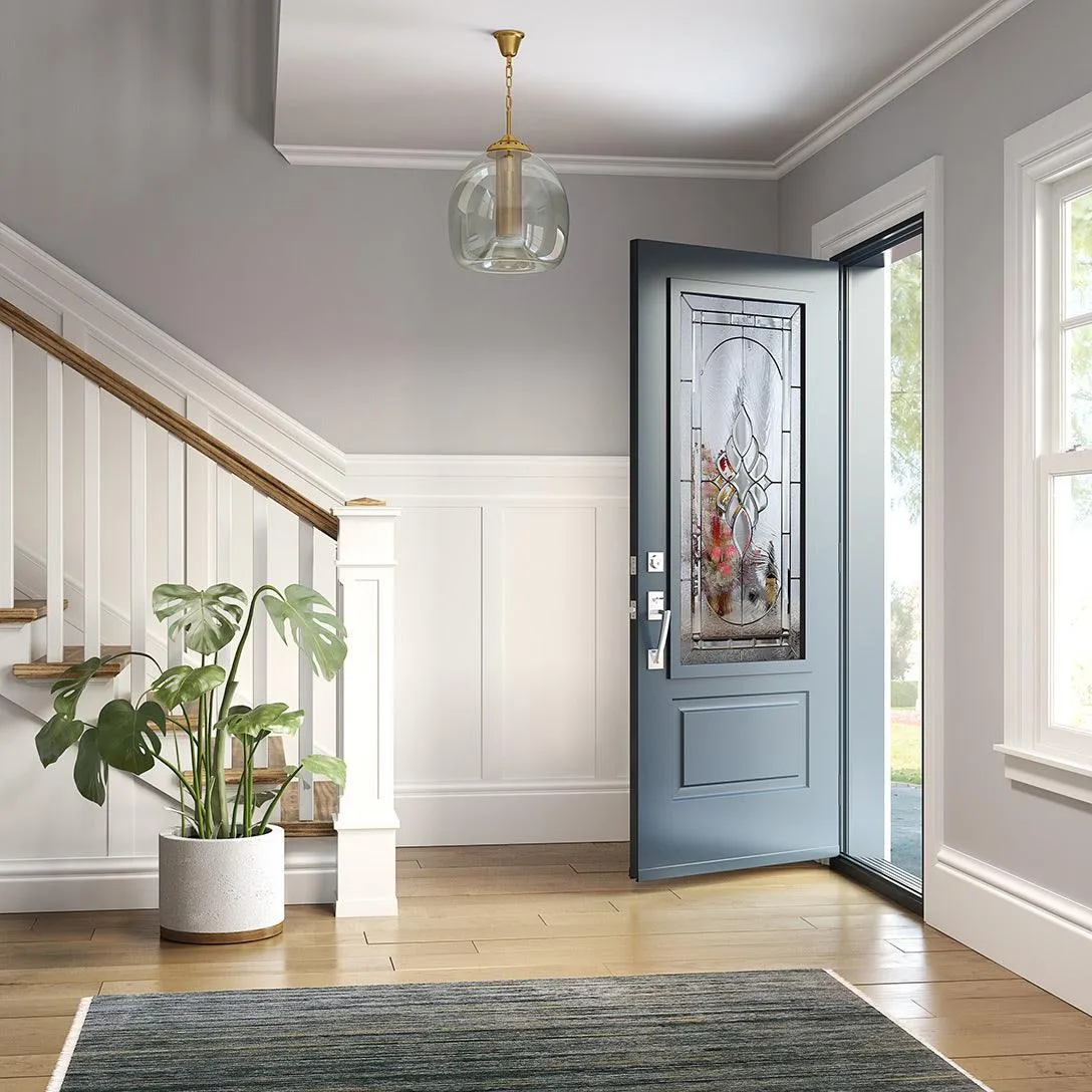 Saxon Glass and Frame Kit (Full Lite 24" x 66" Frame Size)
