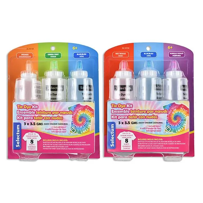 Selectum Tye Dye Kit, Assorted