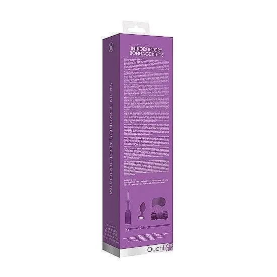Shots Ouch! 5-Piece Introductory Bondage Kit #5 Purple