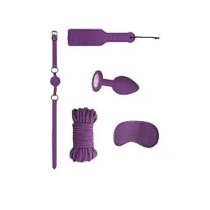 Shots Ouch! 5-Piece Introductory Bondage Kit #5 Purple