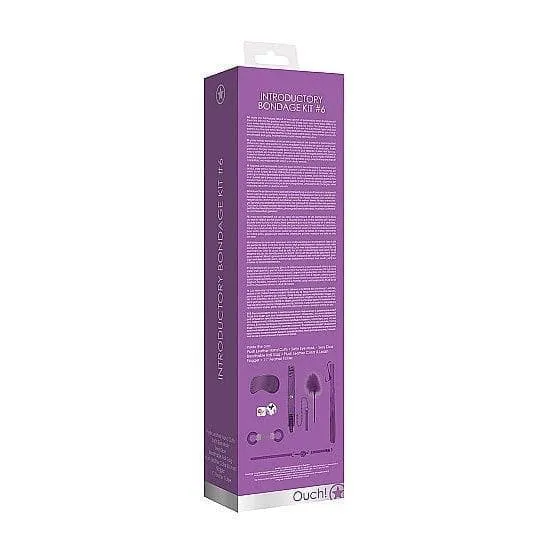 Shots Ouch! 8-Piece Introductory Bondage Kit #6 Purple