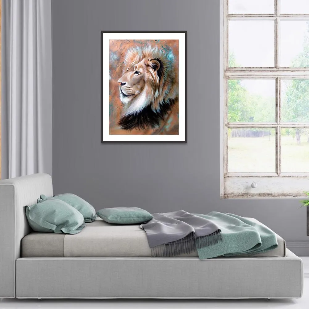 Tiger  - Full Round Diamond - 30x40CM