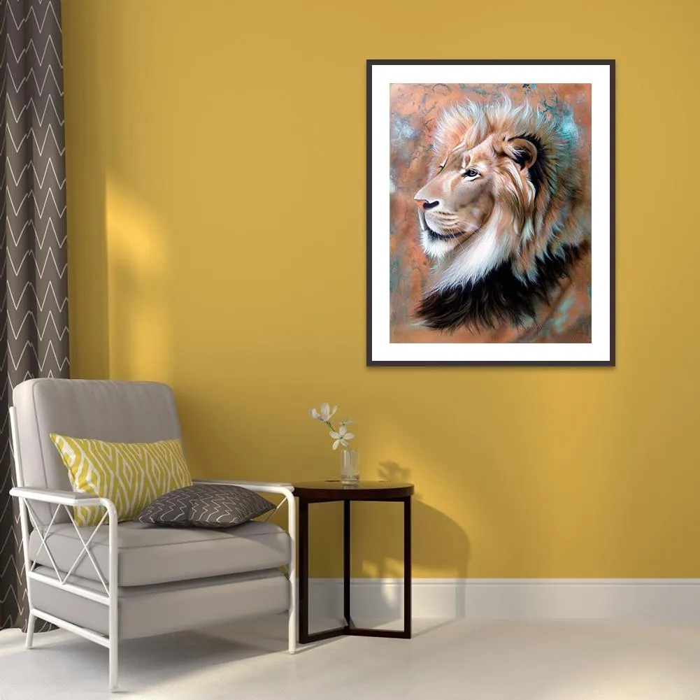 Tiger  - Full Round Diamond - 30x40CM