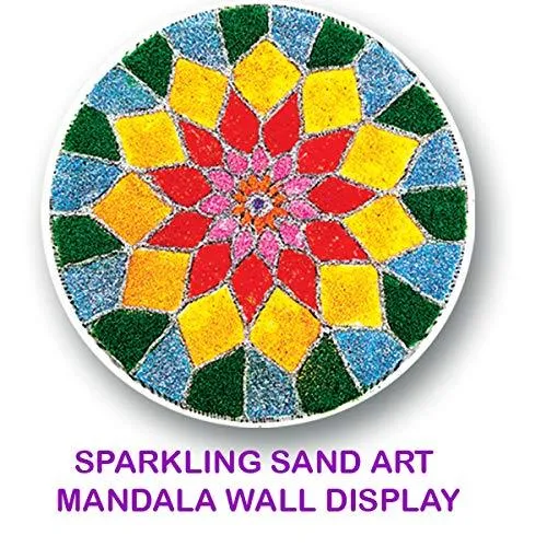 ToyKraft Sand Art Rangoli Mandala, Sand Art Kit for Kids
