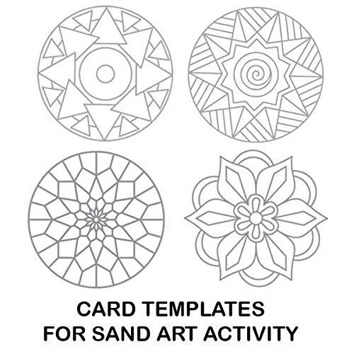 ToyKraft Sand Art Rangoli Mandala, Sand Art Kit for Kids