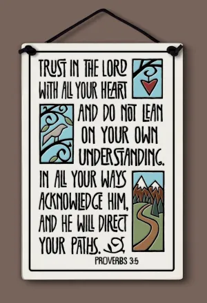 Trust in the Lord Plaque
