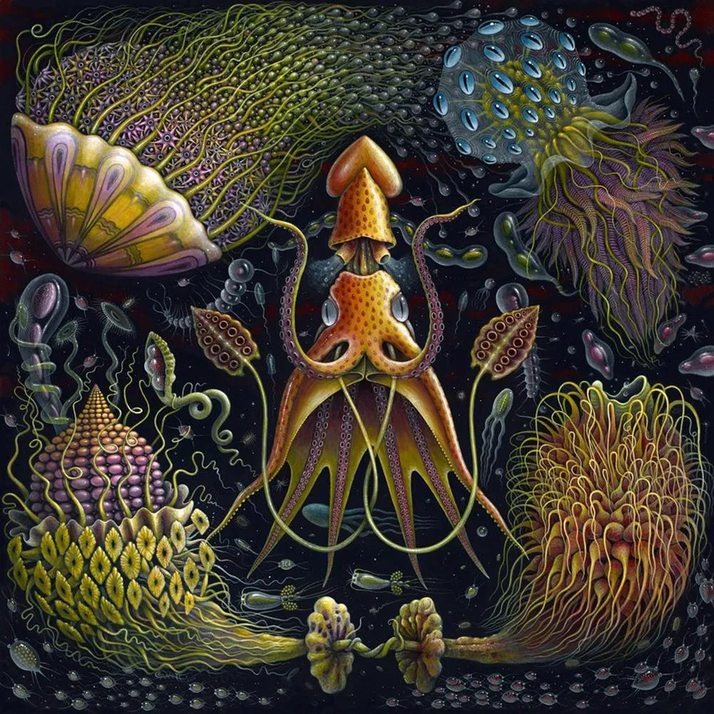 Undersea Octopus Full Drill Diamond Painting Accessories - 30x30CM