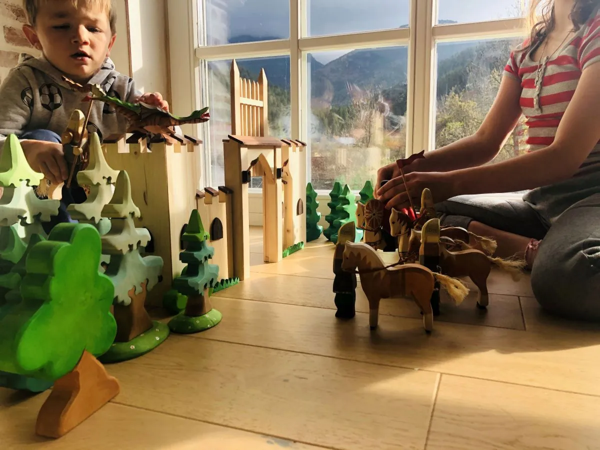 Wooden Castle Tower