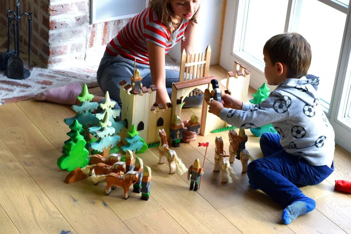 Wooden Castle Tower